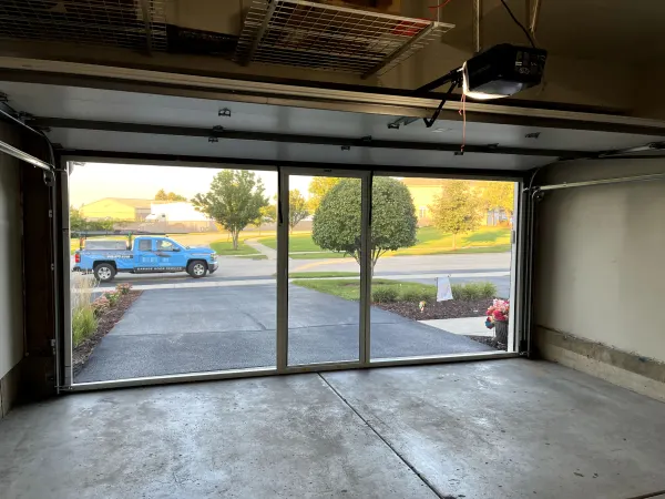 Residential garage door installation by World of Doors