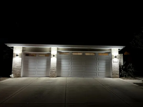 New garage door installation by World of Doors