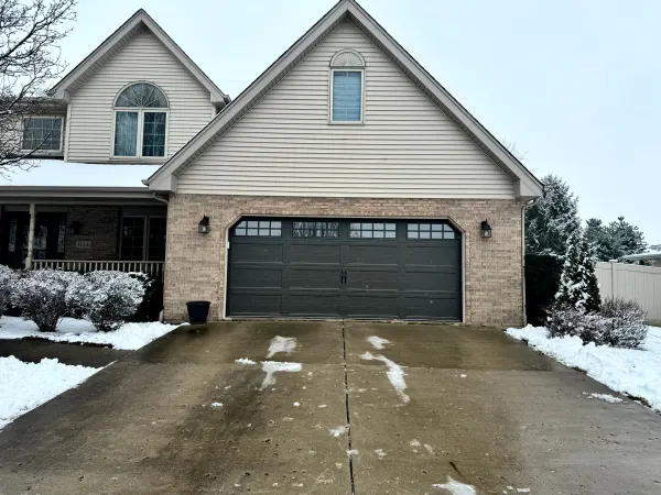 Residential garage door installation by World of Doors