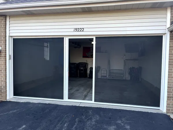 New garage door installation by World of Doors