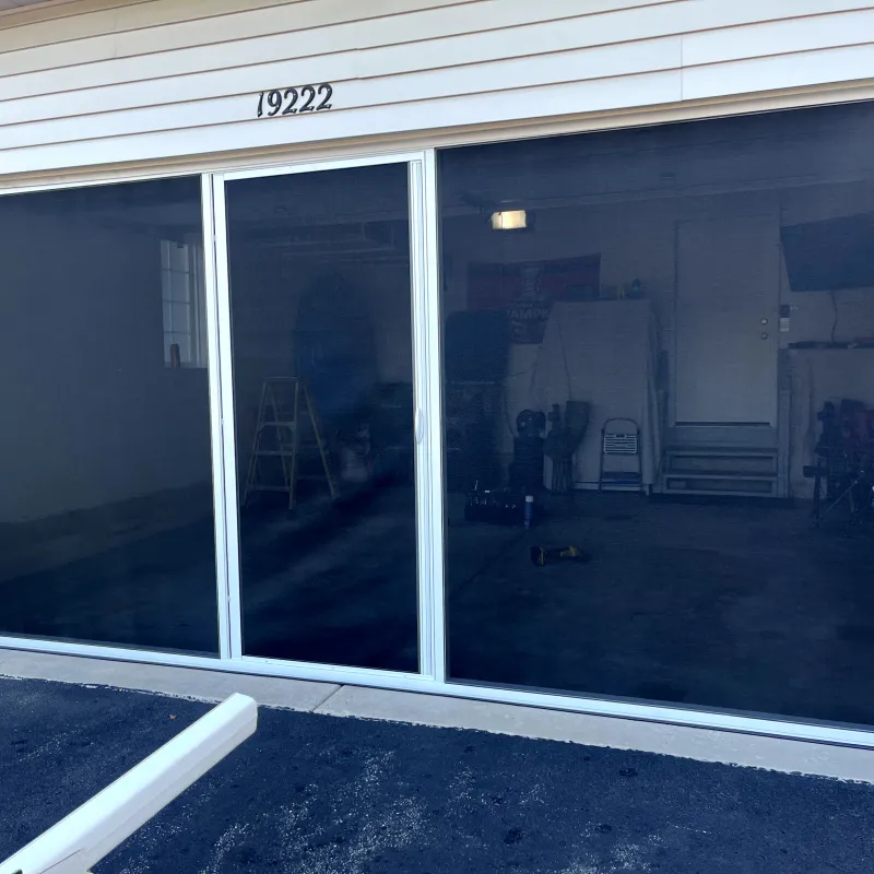 Lifestyle Screens retractable garage screen install