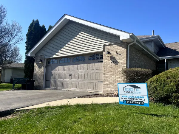 Garage door replacement — Chicago Suburbs