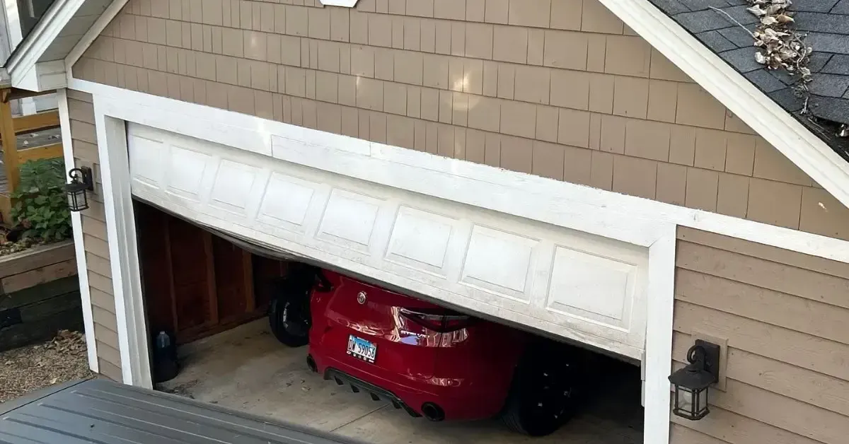 Don’t Ignore That Sagging Garage Door: What It Means and What to Do