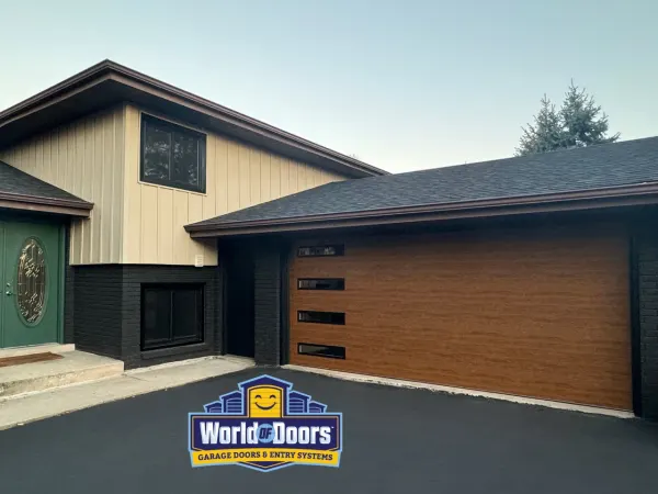 Garage door replacement — Chicago Suburbs