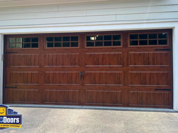 Garage door replacement — Chicago Suburbs