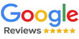 Google Reviews — five-star rated