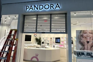 Installed Pandora's shop Commercial Overhead Doors