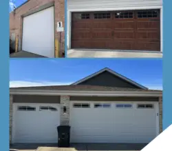 Residential garage doors. Find a local garage door service.
